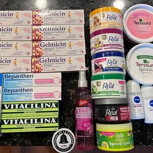 Assorted Skincare and Haircare Products